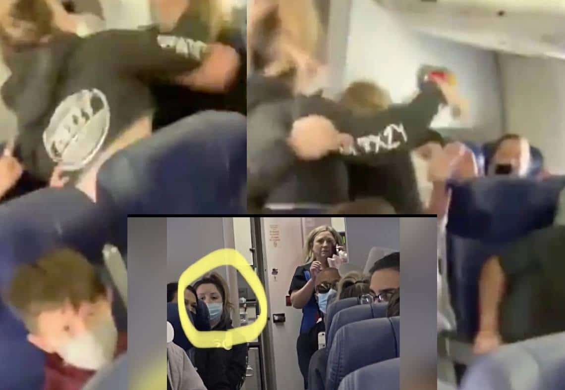 צפו: תושבת קליפורניה ששברה את שינייה הקדמיות של דיילת אוויר תשלם עתה ביוקר 