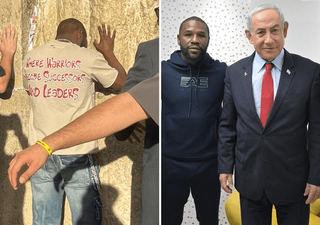 אגדת האגרוף פלויד מייוות'ר מבקר בישראל: "מרגיש כמו בית"