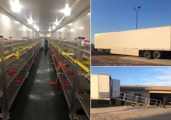 תכנית התגובה לאירוע רב נפגעים הופעלה בקליפורניה: עשרות משאיות קירור גופות נשלחו ללוס אנג'לס, ישמשו כחדרי מתים