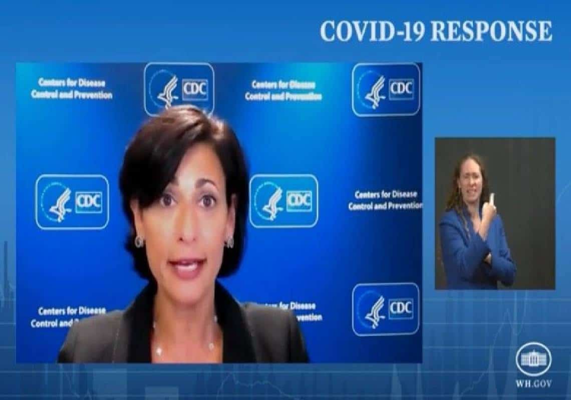 ראש ה-CDC: "מי שקיבל חיסון בשלב מוקדם נמצא בסיכון מוגבר למחלות קשות"