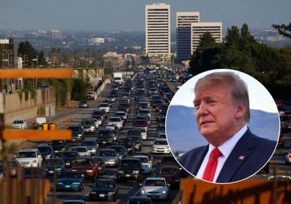 הנשיא טראמפ יגיע היום ללוס אנג'לס, כבישים מרכזיים ייסגרו לשעות ארוכות