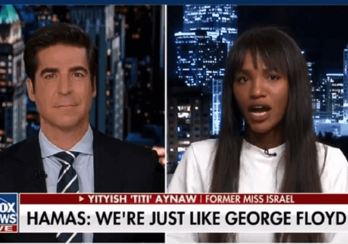 מלכת היופי של ישראל בראיון חשוב לרשת פוקס ניוז - צפו והפיצו