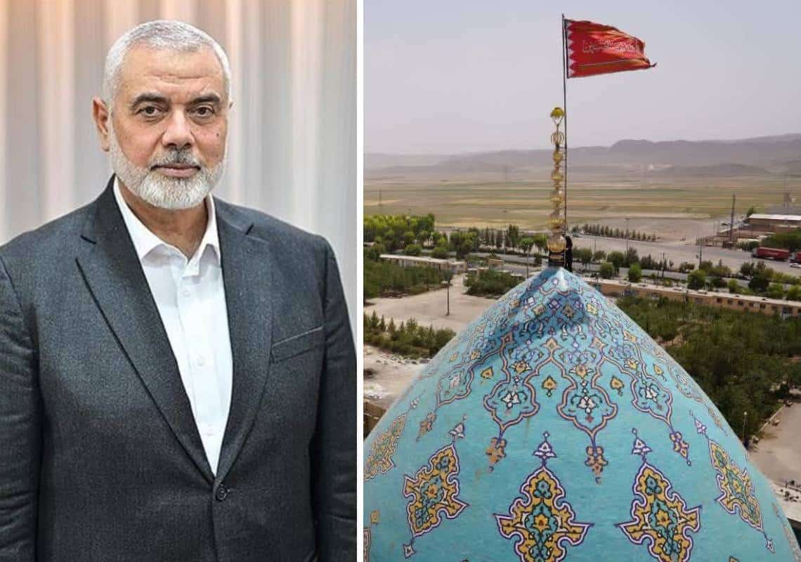 'דגל הנקמה' הונף באיראן | ארה"ב: "לא היינו שותפים לחיסולו של הנייה"