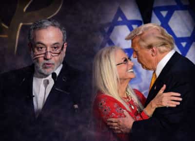 טענות אנטישמיות על “נאמנות כפולה”: שר החוץ האיראני נגד מרים אדלסון 