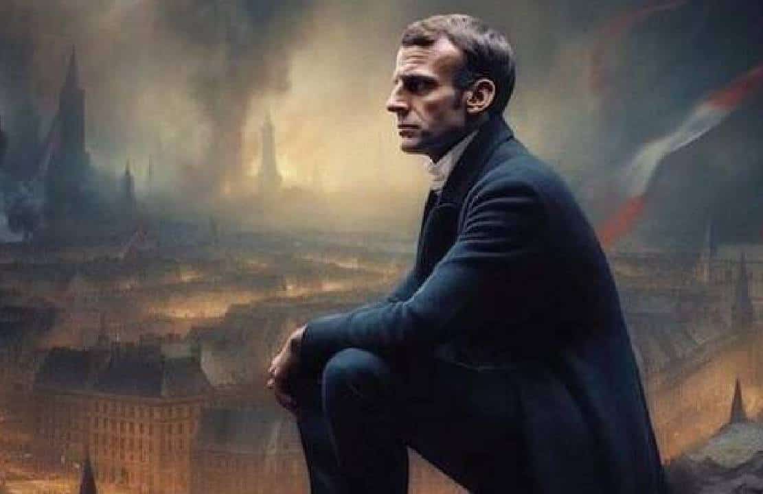 מצא מי אשם: בזמן שפריז נשרפת, ‏מקרון דורש מהפלטפורמות החברתיות למחוק תוכן ומאשים את האינטרנט ומשחקי המחשב במצב