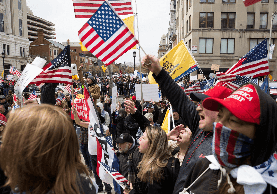 רוב גדול של האמריקאים ממורמרים על המצב במדינה 