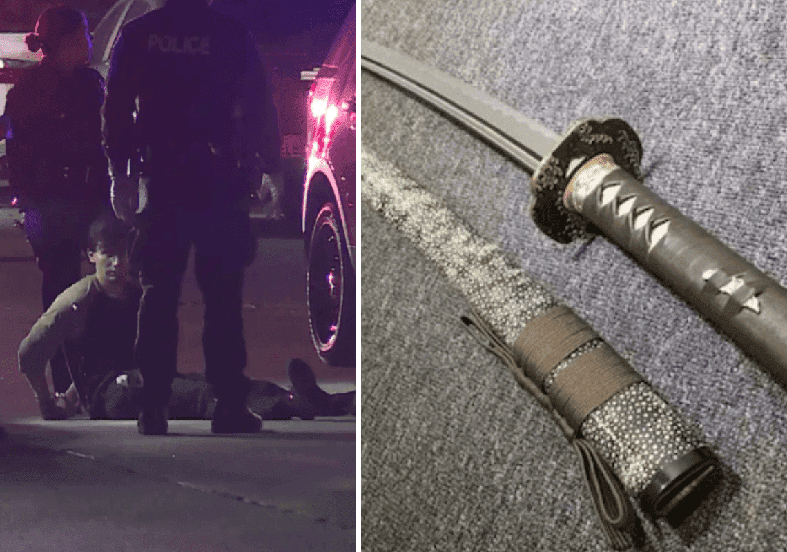 עוד תקיפה מזעזעת בלוס אנג'לס: צעיר תקף אישה עם חרב סמוראית - ורצח את הכלב שלה