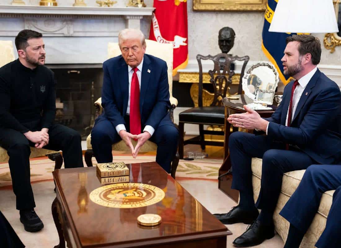 ג'יי די ואנס מתמקם ככלב התקיפה של טראמפ בעימות סוער עם זלנסקי