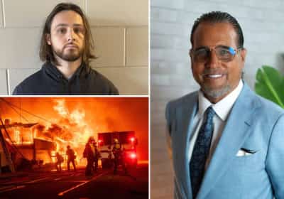 נהג האובר המואשם בהצתת שריפת פאליסיידס שכר עורך דין מפורסם שייצג כוכבי אנ.בי.איי