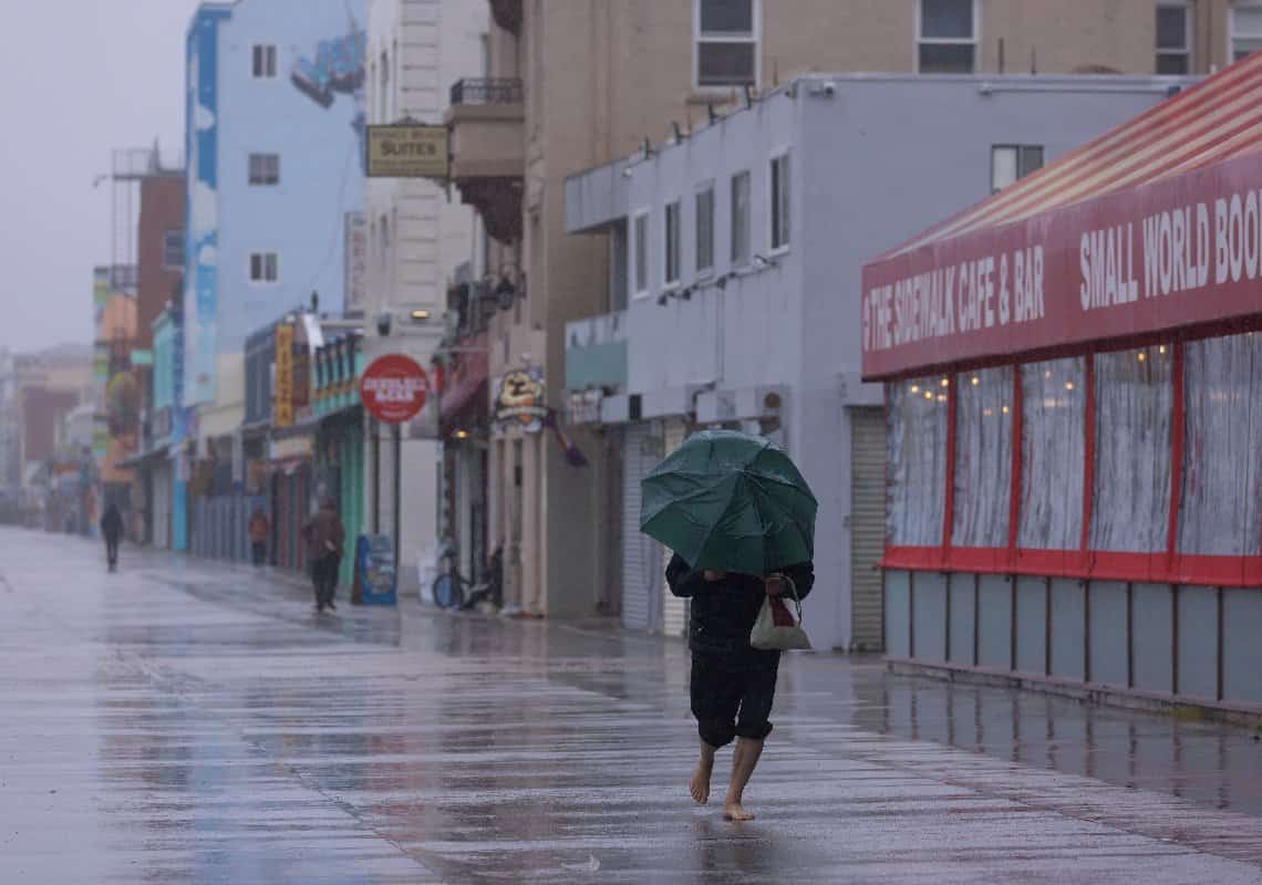 לאחר הפוגה קלה: סופות נוספות עושות את דרכן ללוס אנג'לס