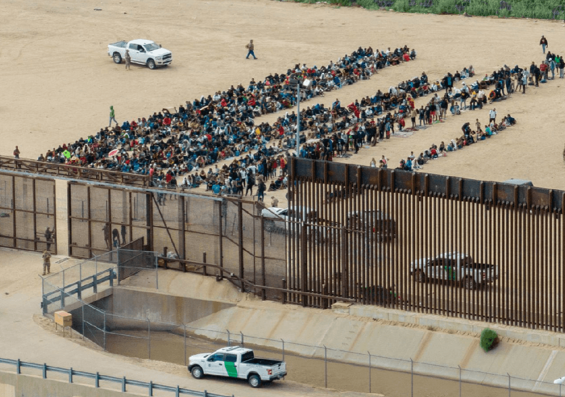 עברו ימים בודדים מאז שטראמפ נכנס לתפקיד - ומספר המסתננים ירד ב-35%