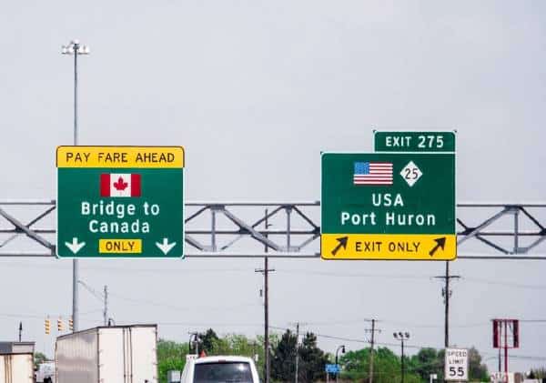 לא רק דרך מקסיקו: התגלתה רשת הברחה שפעלה דרך הגבול הקנדי