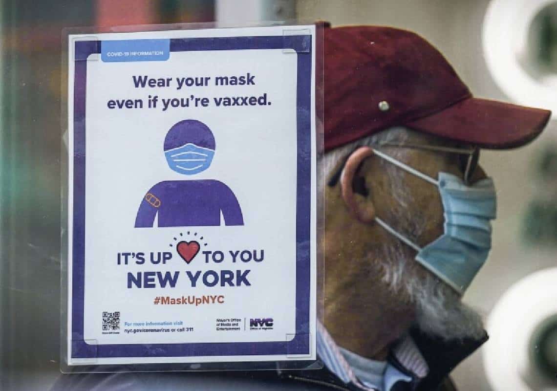 ניו יורק מיישרת קו: חובת עטיית המסכות תבוטל החל ממחר