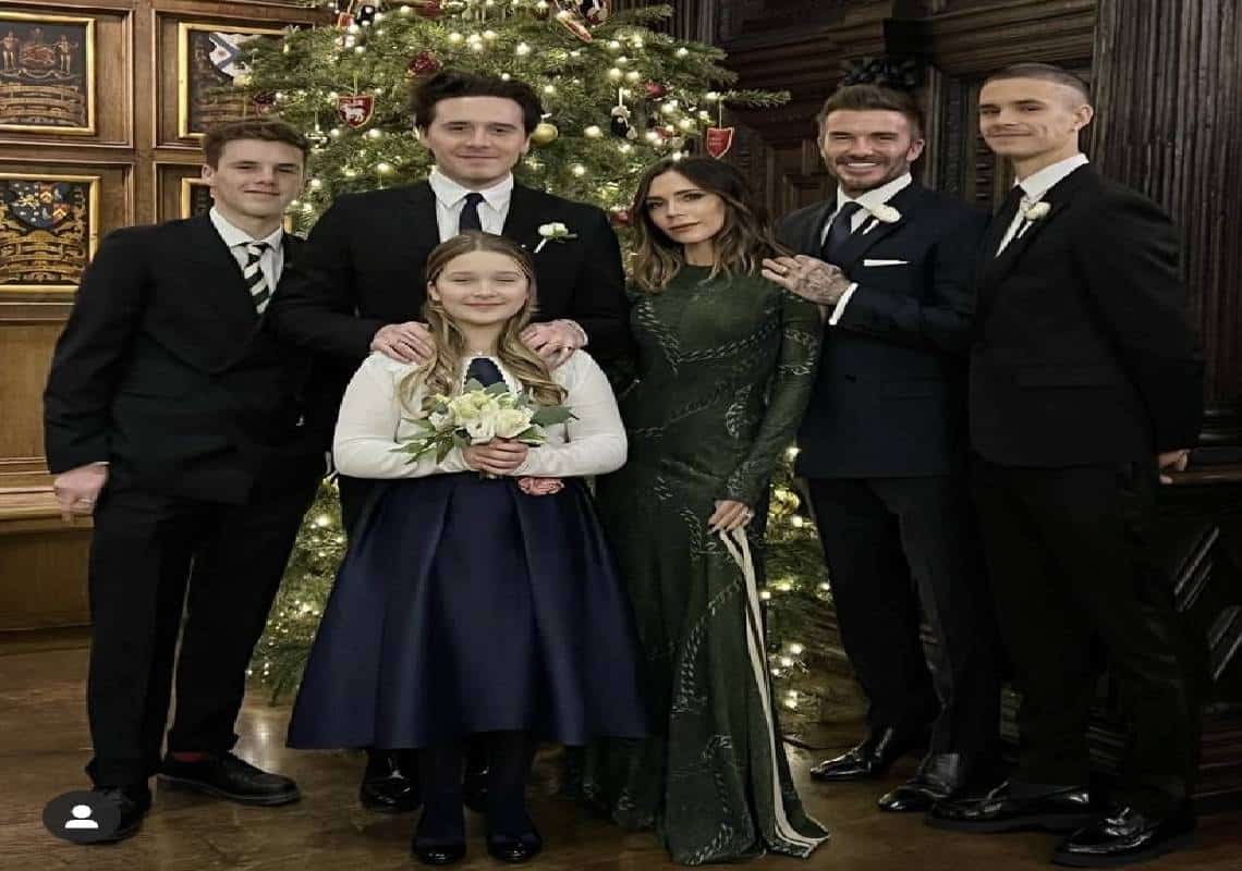 זה הפרט הקטן בתמונת החג של דיוויד בקהאם שהצליח לשגע את הרשת