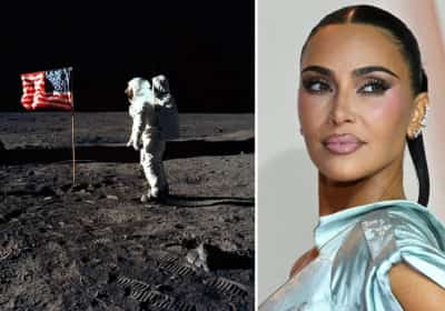 קים מציתה מחדש את אחת הקונספירציות הוותיקות: "לא נחתנו על הירח"