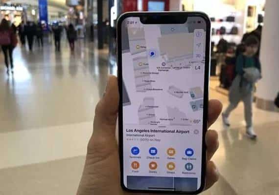 לוס אנג'לס: APPLE הוסיפה את שירות המפות לניווט בשדה התעופה LAX