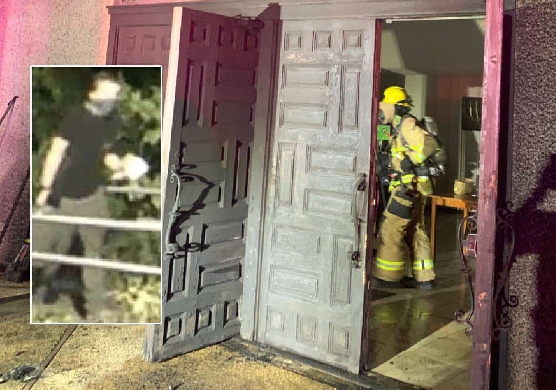 טקסס: פורסם תיעוד חדש של החשוד בהצתת בית כנסת באוסטין