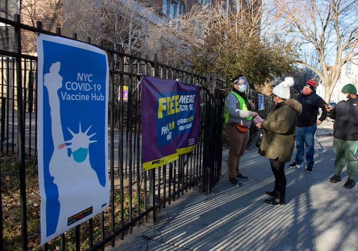 ניו יורק: בני 30 ומעלה יוכלו להתחסן כבר מחר, בני 16 ומעלה בשבוע הבא