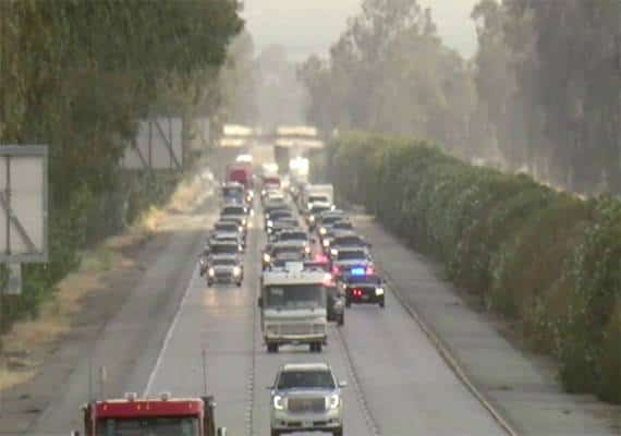 צפון קליפורניה: מבצע חיפושים נרחב אחר החשוד ממרדף הקראוון