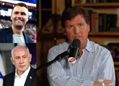 עימות מתלהט: קרלסון מטיל ספק בשורשים היהודיים – נתניהו משיב אש