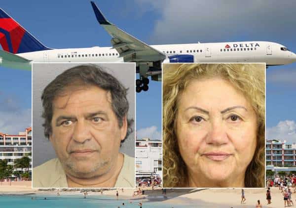 מהומה בפורט לודרדייל: בני זוג תקפו שוטרים בשל ויכוח על שליחת מזוודה