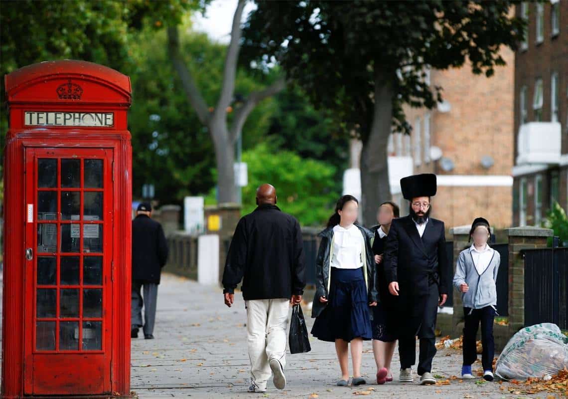 דאגה בממלכה: כשני-שליש מהקהילה החרדית בלונדון אובחנו כחיוביים לקורונה