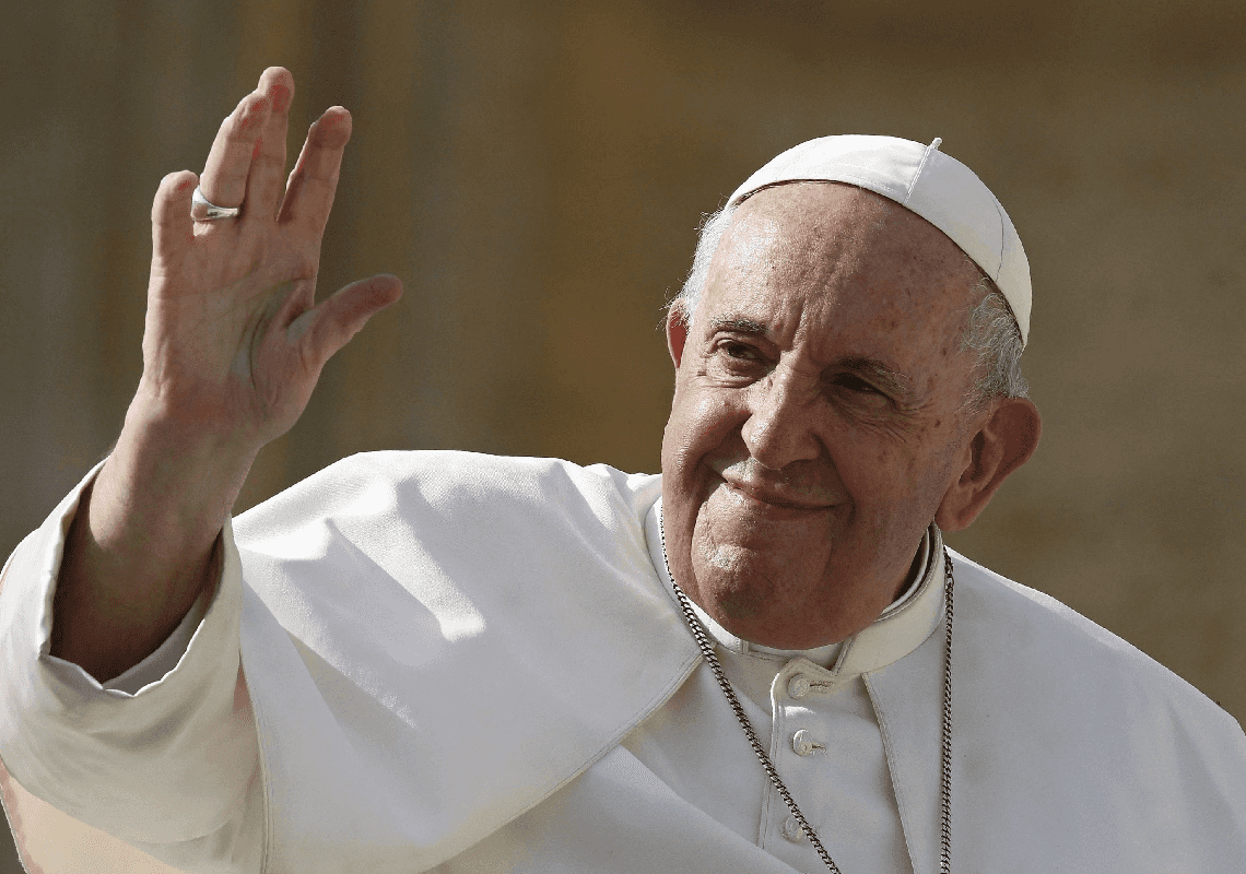 האפיפיור פרנציסקוס הלך לעולמו בגיל 88