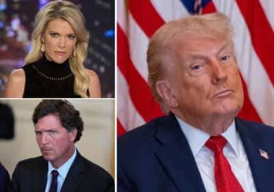 טראמפ מגיב לביקורת מטאקר קרלסון ומגין קלי: "זה לא משפיע עלי"