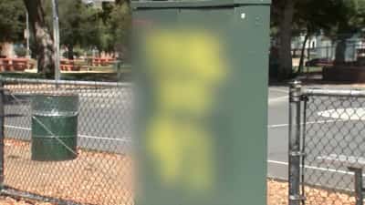 גרפיטי בלוס אנג'לס: ישראל ביצעה את 11 בספטמבר - גל ונדליזם אנטישמי מציף את דרום קליפורניה