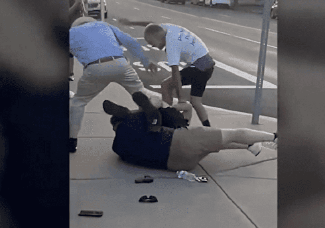 מפגין פרו-ישראלי ירה בתומך פלסטין שתקף אותו | צפו בתיעוד