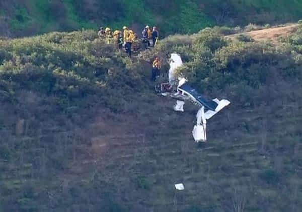 הרוג ופצוע בהתרסקות מטוס קל בדרום קליפורניה