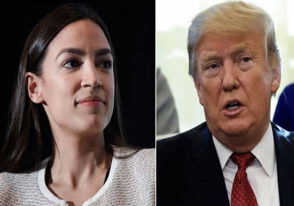 טראמפ על AOC: "יפה אמיתית, לא מבינה דבר בכלכלה"