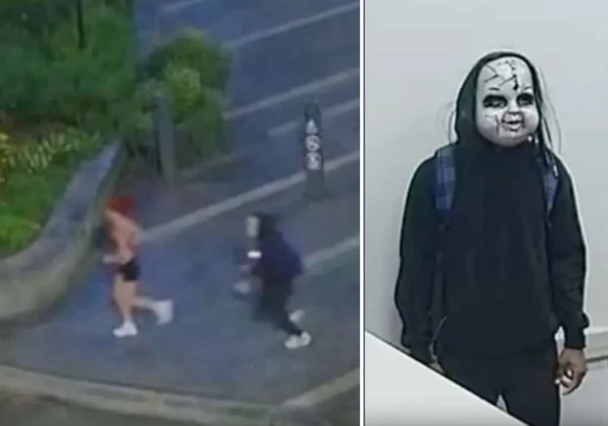 "את מוכנה למות?": צעיר במסכת צ'אקי רדף אחרי אישה שיצאה לריצת בוקר