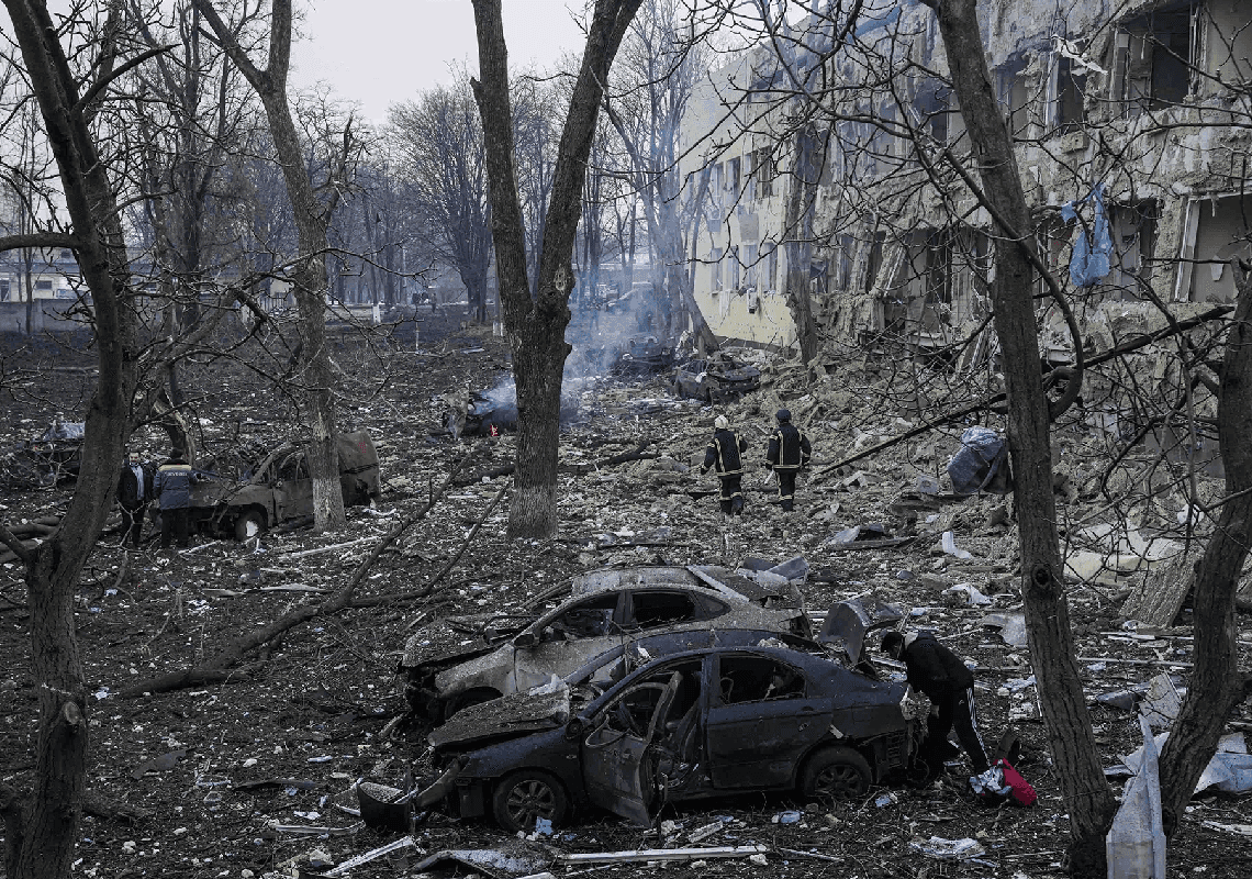 "רוסיה לא מפציצה אזרחים – האוקראינים הורסים את הערים שלהם"