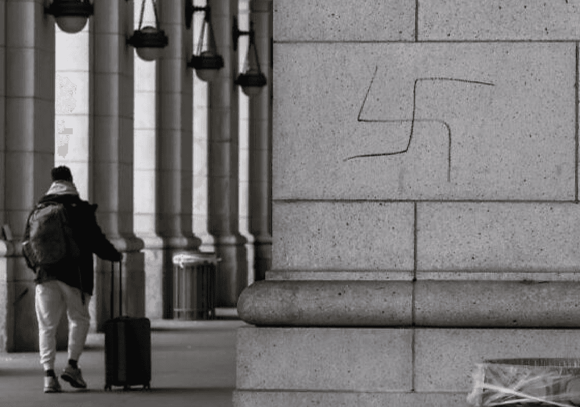 ביום השנה לליל הבדולח: נופצו חלונות המסעדה הכשרה המפורסמת בוושינגטון די.סי