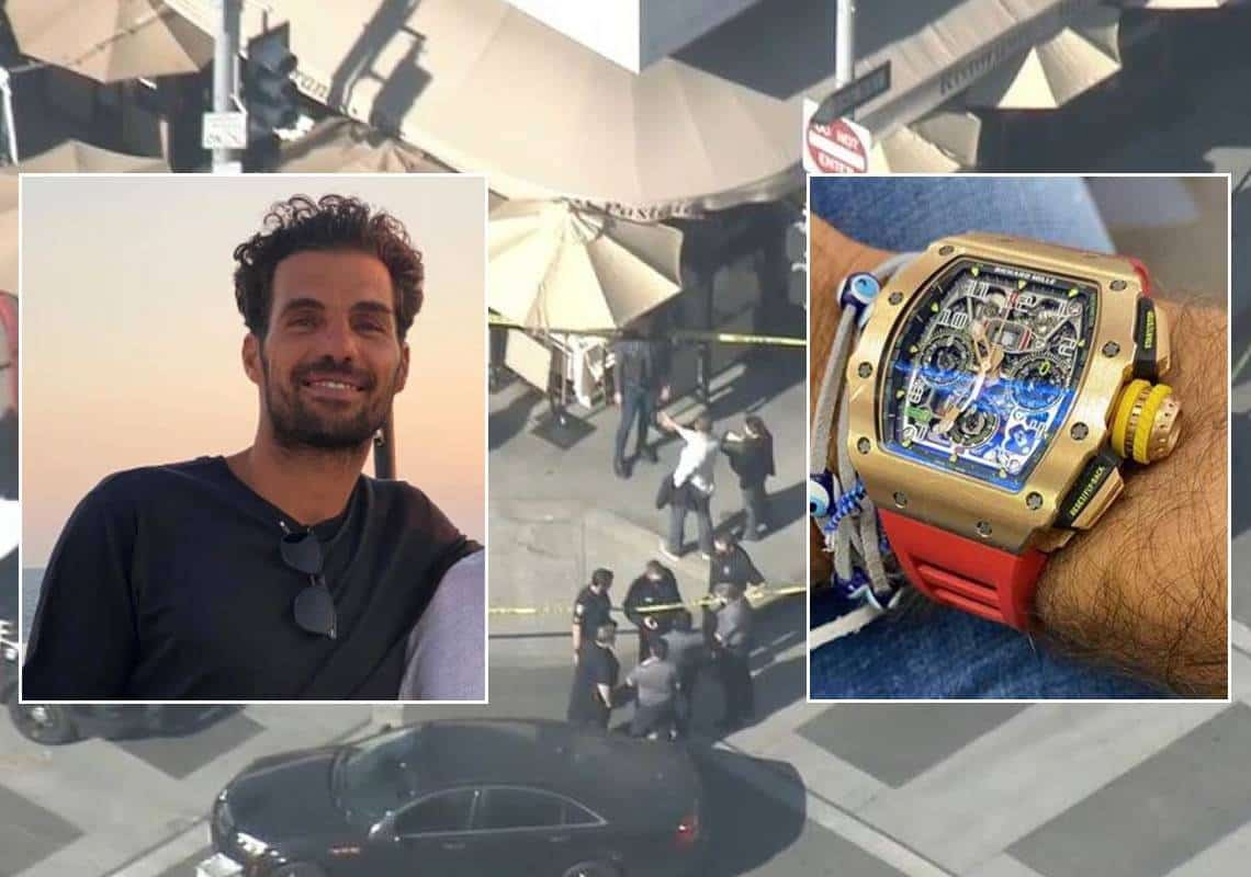 "הצמידו אקדח לראש שלי וזינקו לעבר היד": ישראלי בטווח הירי - שי נאבק בשודדים אך איבד שעון בשווי חצי מיליון דולר