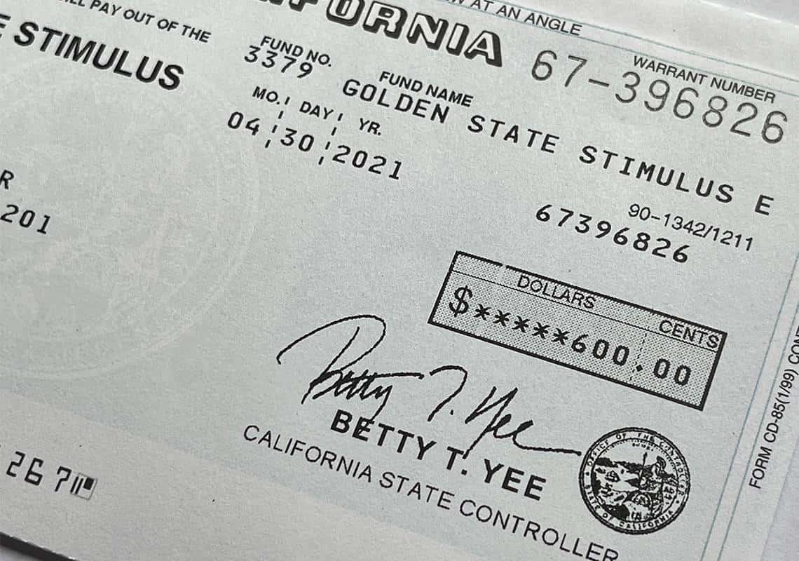 תוכנית הסיוע הכלכלי בקליפורניה: צ'קים נשלחו למאות אלפי תושבים