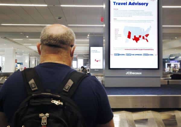 תושבים ביותר ממחצית מדינות ארה"ב ידרשו לשהות בבידוד עם הגעתם לניו יורק וניו ג'רזי