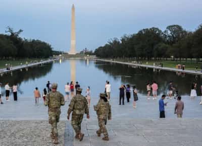 טראמפ מגייס מאות חיילי משמר לאומי משלוש מדינות רפובליקניות לוושינגטון