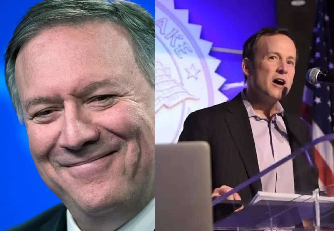 מייק פומפיאו תומך במועמד היהודי לקונגרס של מחוז לאס וגאס, המשפטן הפרו-ישראלי דייויד ברוג