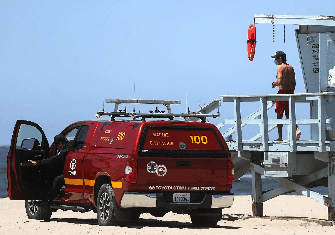 משכורות העתק של המצילים בלוס אנג'לס נחשפים