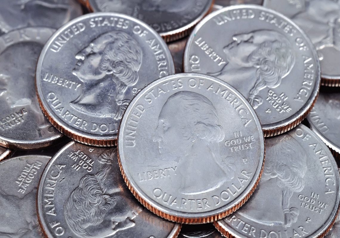 אולי יש לכם אוצר בכיס ולא ידעתם: סדרת מטבעות הקוורטר שנחשבת ליקרה ומבוקשת במיוחד
