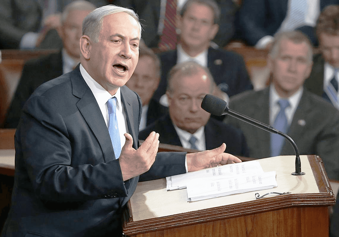 לקראת נאומו של נתניהו: יו"ר בית הנבחרים מאיים במעצרים