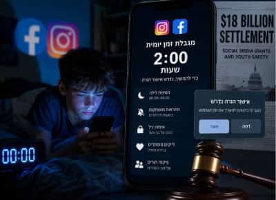 שעתיים ביום וזהו: מטא נכנעת במאבק על בני הנוער