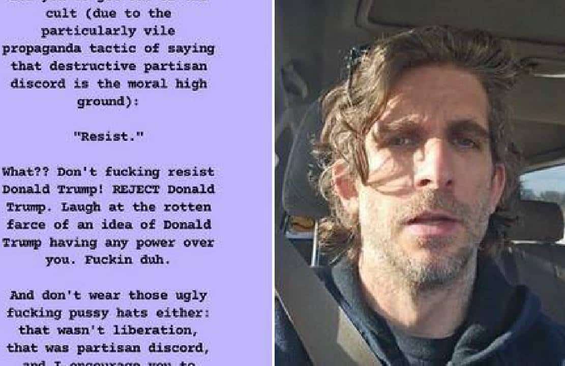 מטריד: האיש שהצית עצמו מחוץ למשפט טראמפ הזהיר מ"קנוניה פאשיסטית אפוקליפטית" ורצה ליזום "מהפכה מזוינת"