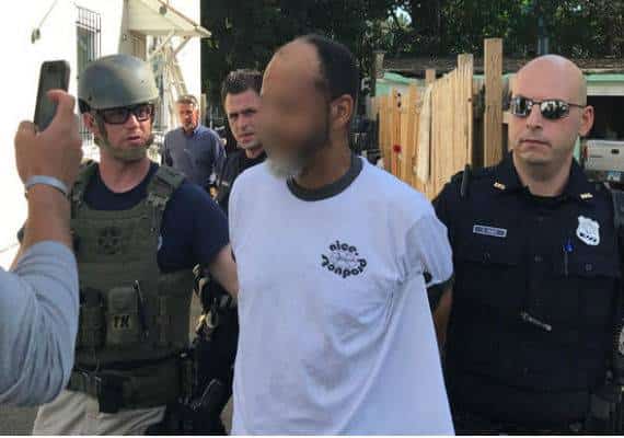 נתפס אחד מ-15 האנשים המבוקשים ביותר של שירות המרשלים