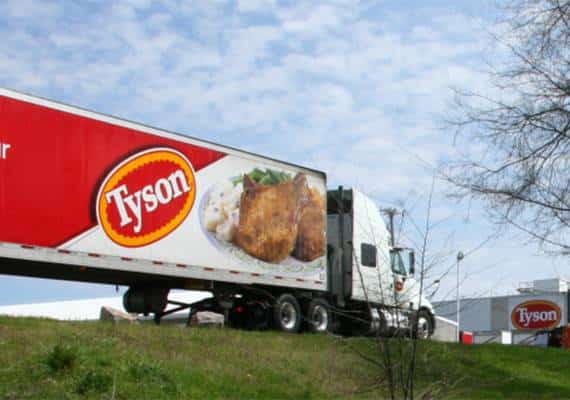 ענקית המזון "טייסון פודס" עשויה לרכוש חברה ברזיליאית ב-2.5 מיליארד דולר