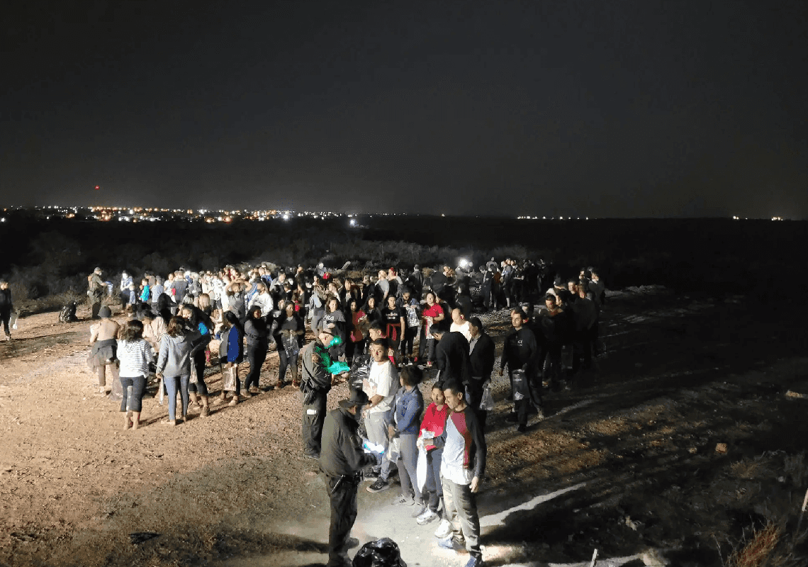 טקסס: מספר המהגרים שנעצרו בגבול - הגבוה ביותר זה 22 שנים