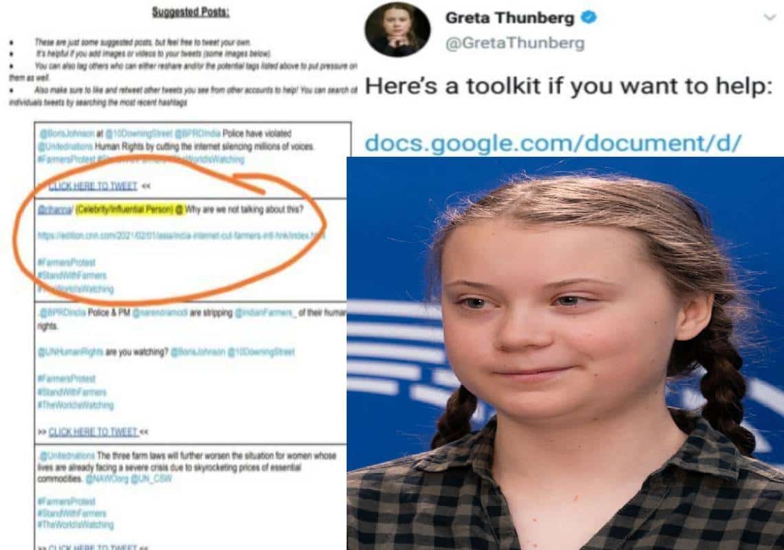 בובה על חוט? גרטה טונברג 'נתפסה על חם' עם צילומי מסך בהם היא מקבלת "הצעות" לפרסום פוסטים ולתיוג סלבריטאים