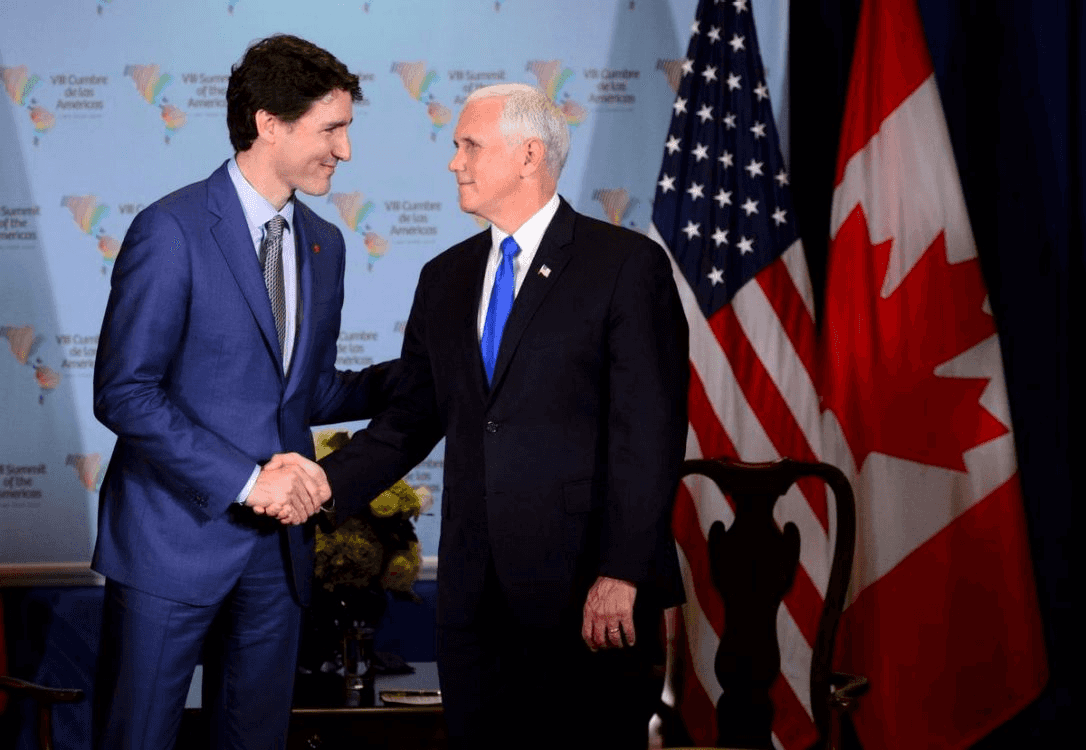 סגן הנשיא: ישנן הסכמות עקרוניות לגבי הסכם הסחר החופשי של צפון אמריקה (NAFTA) 